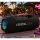 Crystal Audio Groove 100 ΒΤ Ηχείο Bluetooth 100W με Διάρκεια Μπαταρίας έως 8 ώρες Μαύρο
